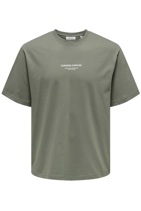 Only & Sons onscurated rlx print ss tee